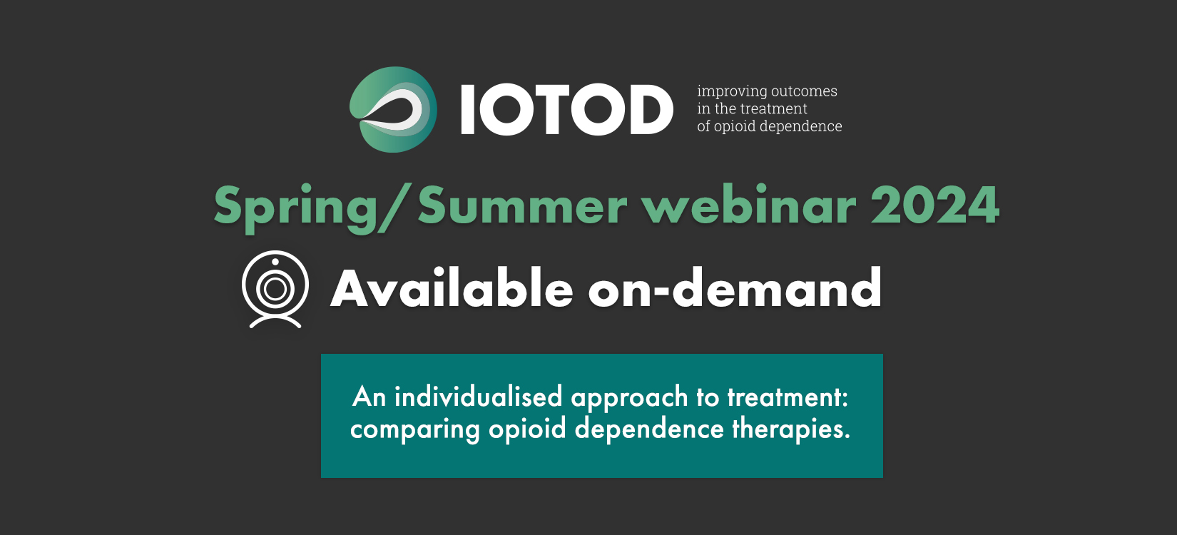 Delivery of the IOTOD Spring/Summer webinar